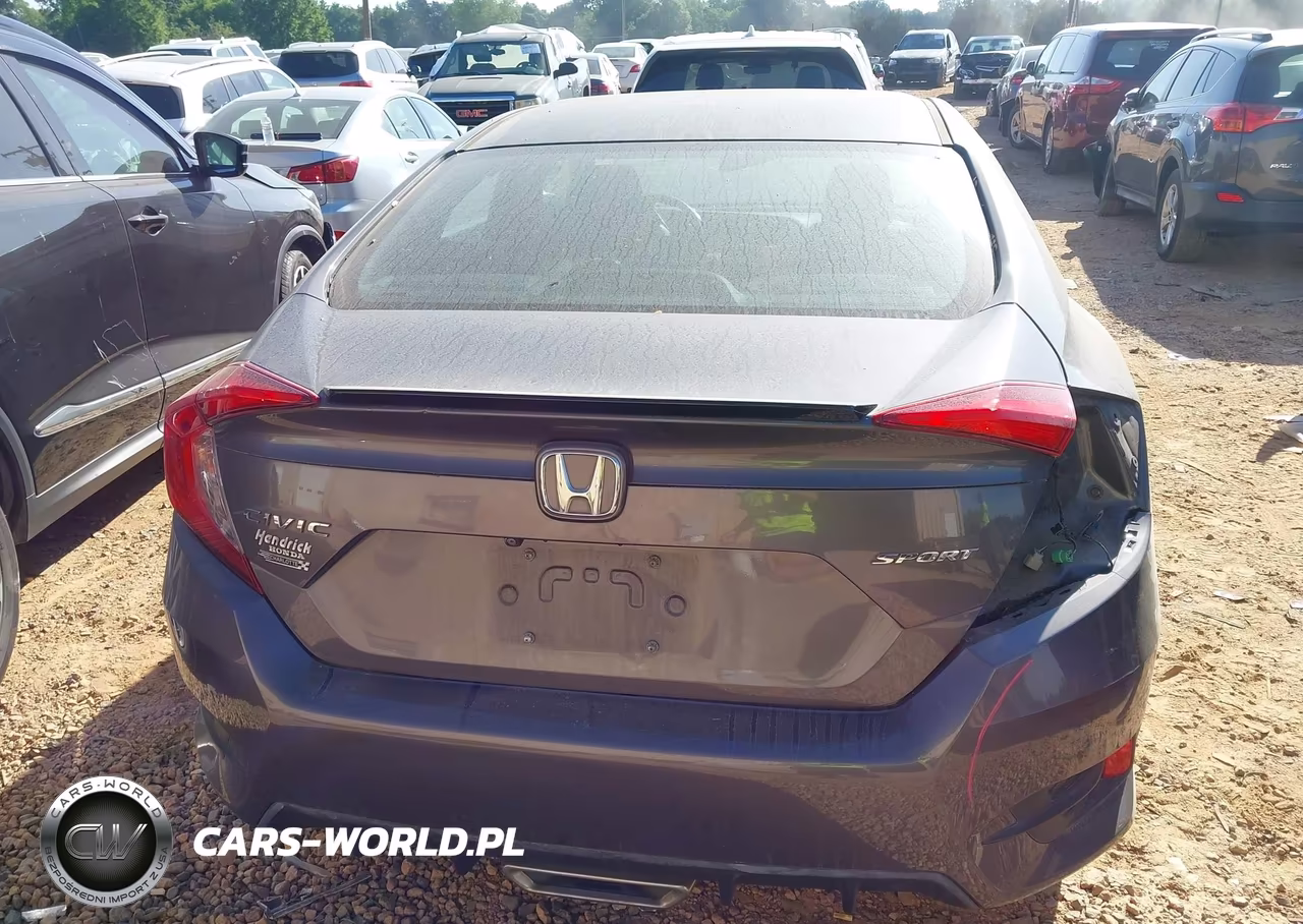 2019 Honda Civic Sport VIN:2HGFC2E82KH588690 - 16