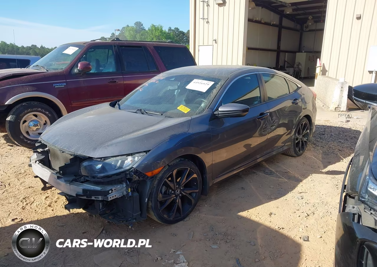 2019 Honda Civic Sport VIN:2HGFC2E82KH588690 - 2