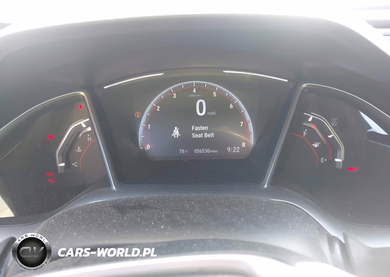 2019 Honda Civic Sport VIN:2HGFC2E82KH588690 - 7