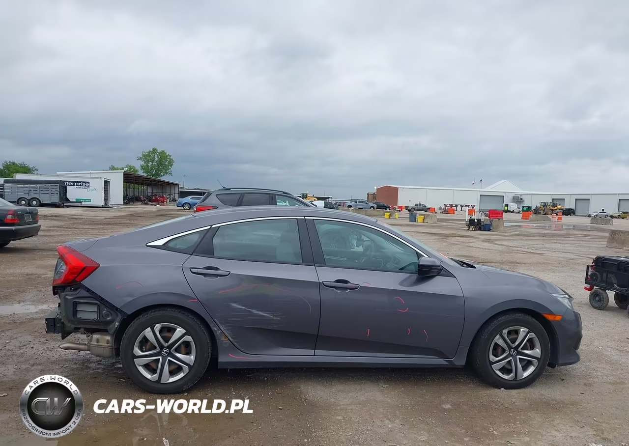 2018 Honda Civic Lx VIN:19XFC2F52JE011090 - 14