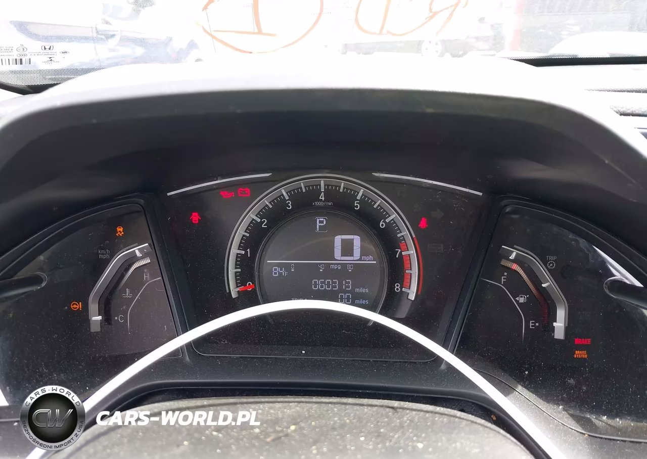 2018 Honda Civic Lx VIN:19XFC2F52JE011090 - 7
