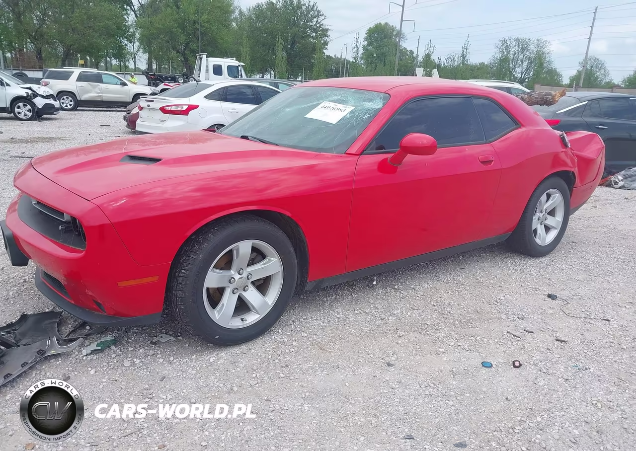 2016 Dodge Challenger Sxt VIN:2C3CDZAG4GH100887 - 2