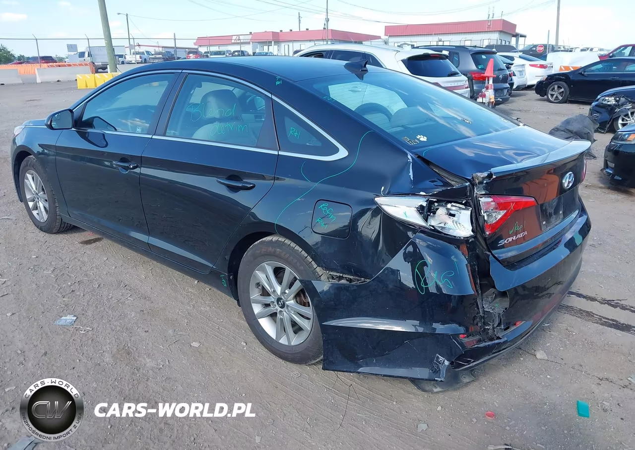 2017 Hyundai Sonata VIN:5NPE24AF9HH529570 - 3