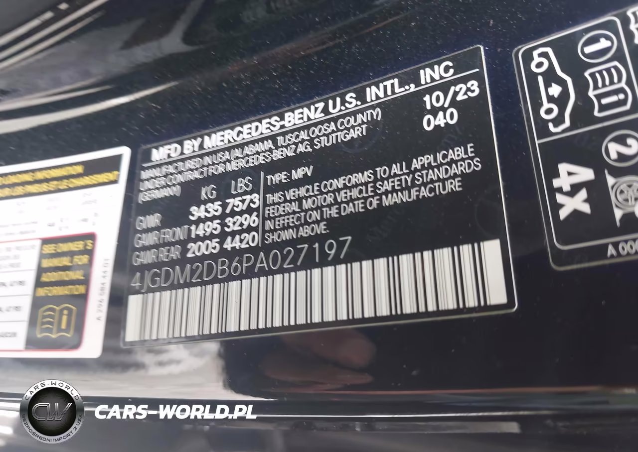 2023 Mercedes-Benz Eqs 450+ Suv VIN:4JGDM2DB6PA027197 - 9