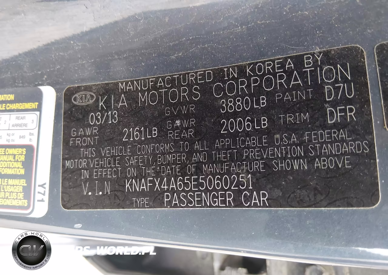 2014 Kia Forte Lx VIN:KNAFX4A65E5060251 - 9
