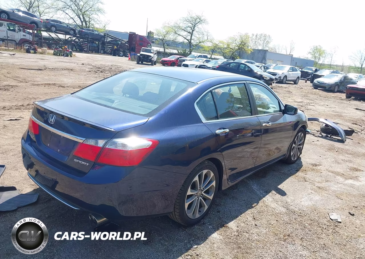 2014 Honda Accord Sport VIN:1HGCR2F57EA805174 - 4