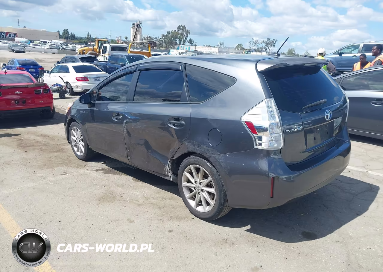 2012 Toyota Prius V Five VIN:JTDZN3EU0C3034545 - 3
