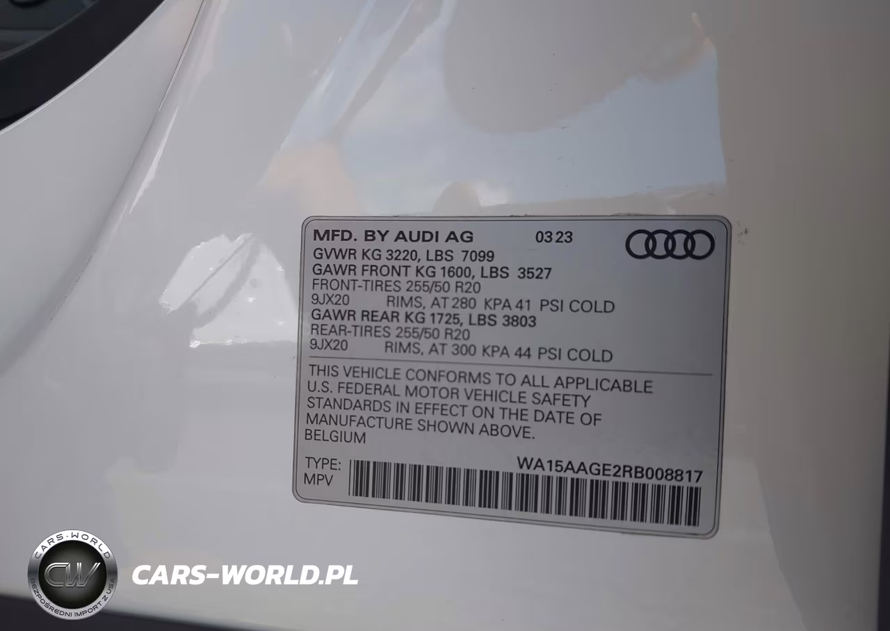 2024 Audi Q8 E-Tron Premium Plus Quattro VIN:WA15AAGE2RB008817 - 9