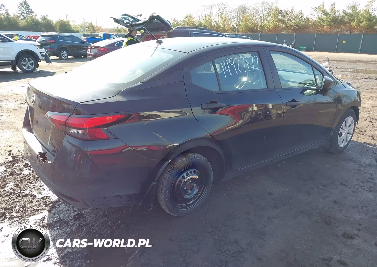 2021 Nissan Versa S Xtronic Cvt VIN:3N1CN8DV8ML854314 - 4