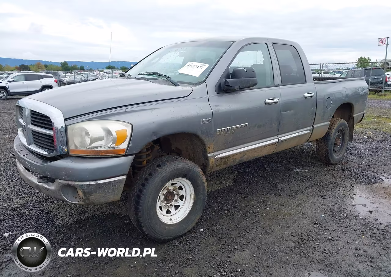 2006 Dodge Ram 2500 Slt-Trx4 Off Road-Sport-Power Wagon VIN:1D7KS28D76J222081 - 2