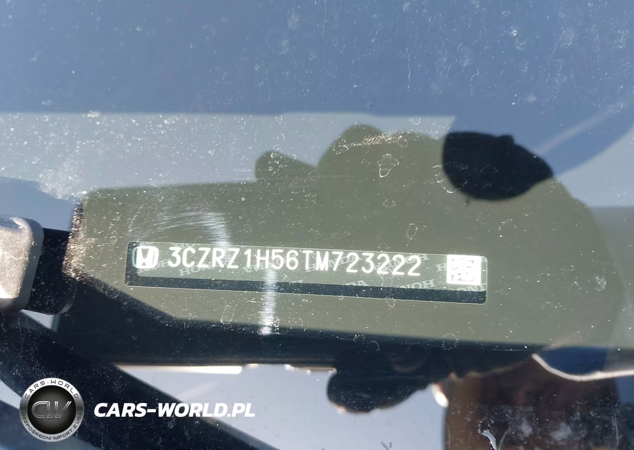 2026 Honda Hr-V 2Wd Sport VIN:3CZRZ1H56TM723222 - 18