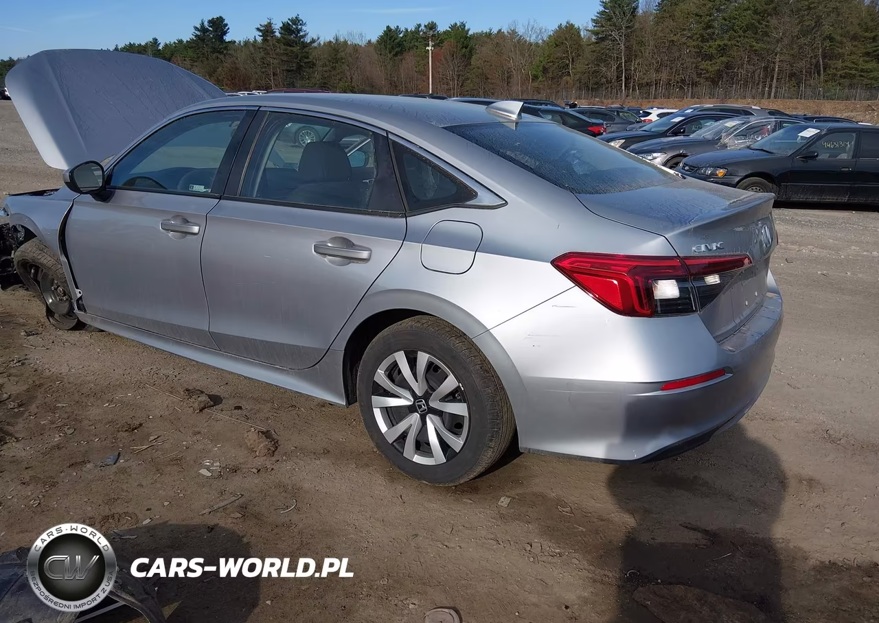 2024 Honda Civic Lx VIN:2HGFE2F20RH536733 - 3
