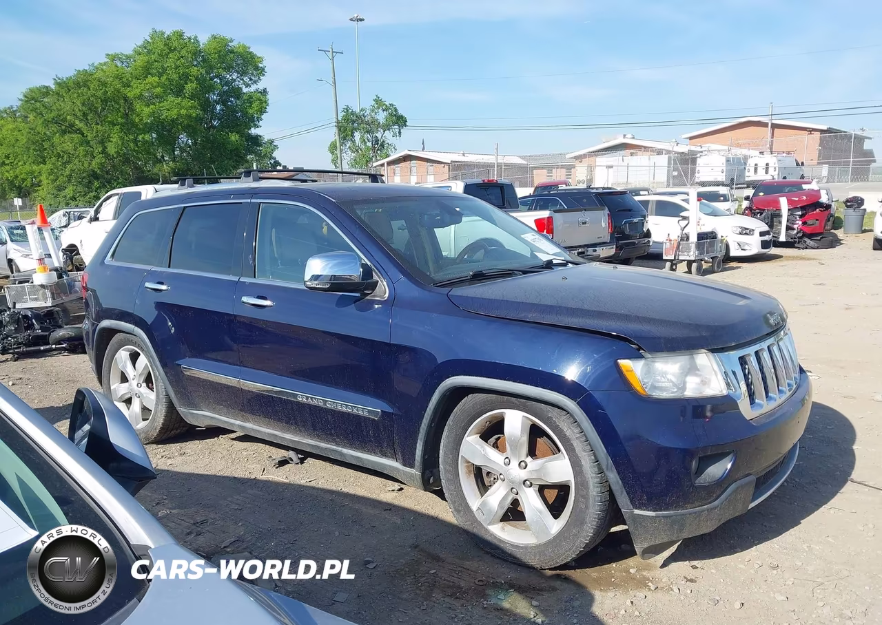 2012 Jeep Grand Cherokee Overland VIN:1C4RJFCT1CC161375 - 13
