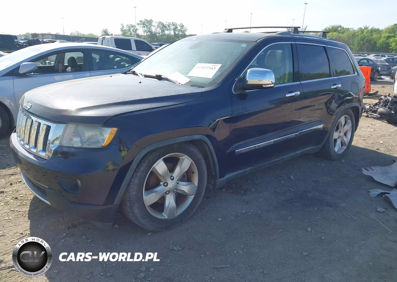 2012 Jeep Grand Cherokee Overland VIN:1C4RJFCT1CC161375 - 2