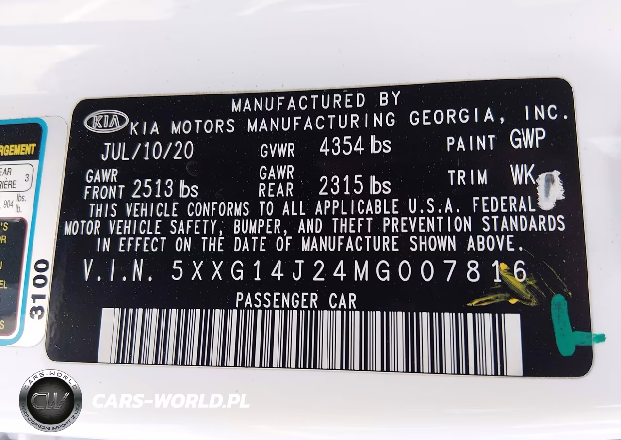 2021 Kia K5 Lxs VIN:5XXG14J24MG007816 - 9
