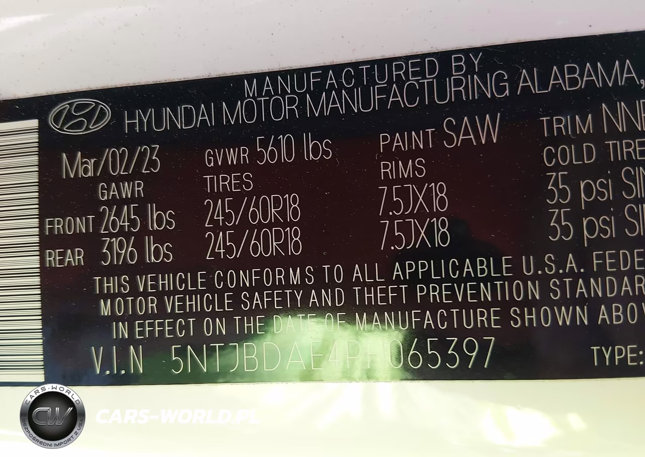 2023 Hyundai Santa Cruz Sel VIN:5NTJBDAE4PH065397 - 9