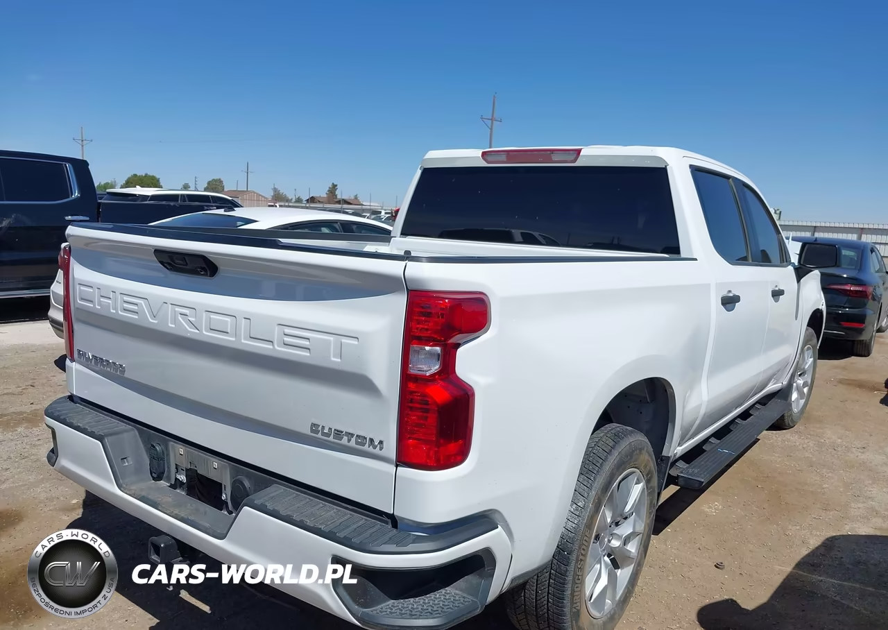 2024 Chevrolet Silverado 1500 2Wd Short Bed Custom VIN:3GCPABEK3RG395513 - 4