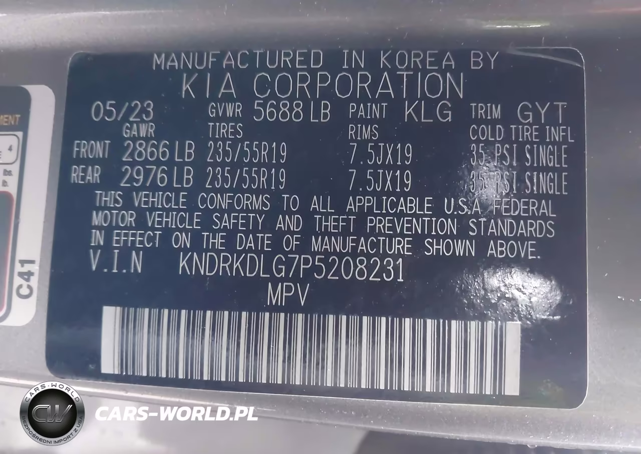 2023 Kia Sorento Hybrid Sx Prestige VIN:KNDRKDLG7P5208231 - 9