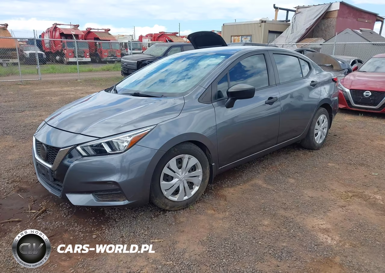 2020 Nissan Versa S Xtronic Cvt VIN:3N1CN8DV9LL837732 - 2