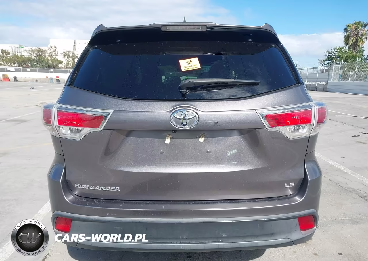 2016 Toyota Highlander Le Plus V6 VIN:5TDZKRFH2GS172055 - 16