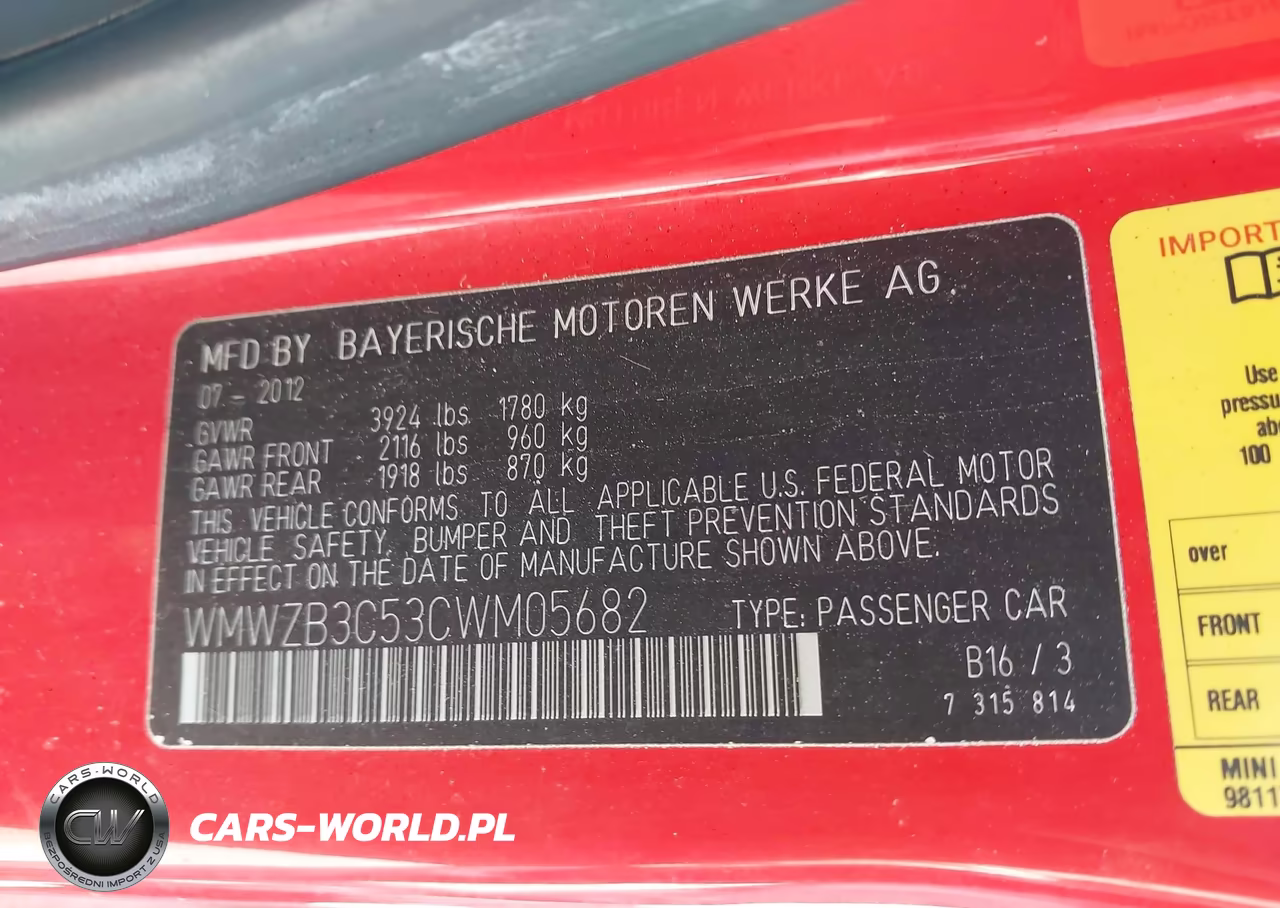 2012 Mini Cooper Countryman VIN:WMWZB3C53CWM05682 - 9
