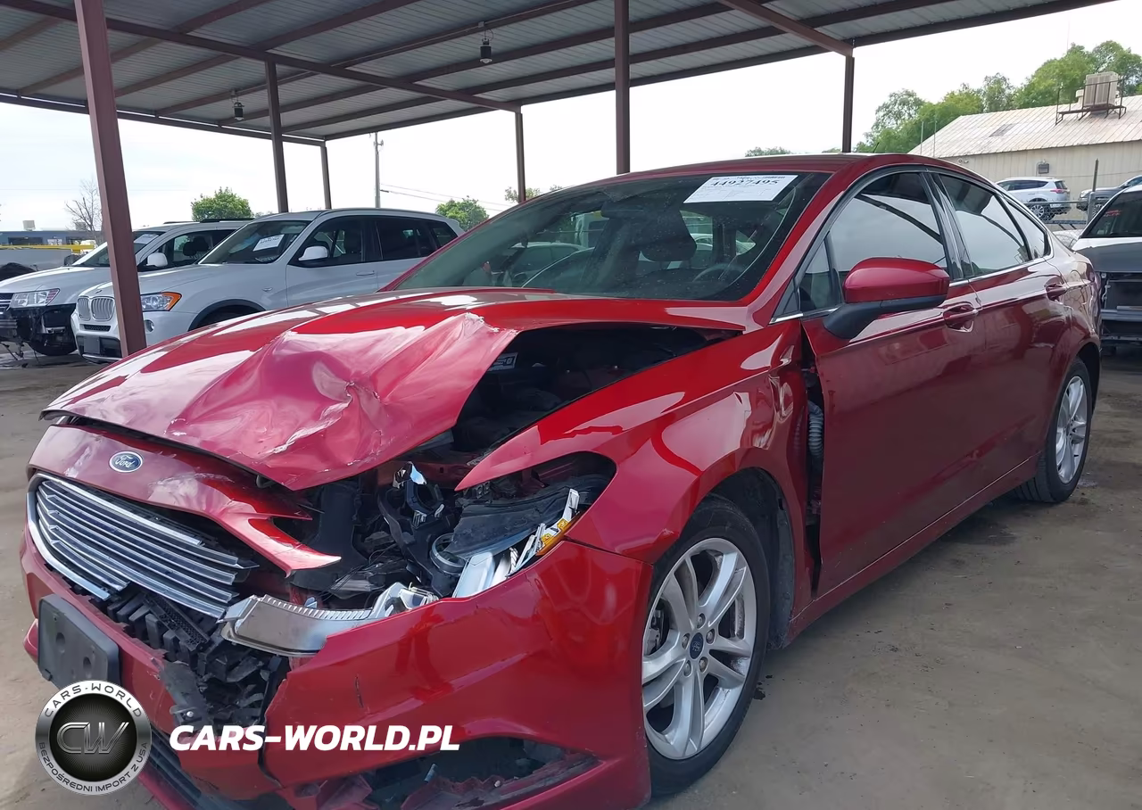 2018 Ford Fusion Se VIN:3FA6P0HD7JR277605 - 2