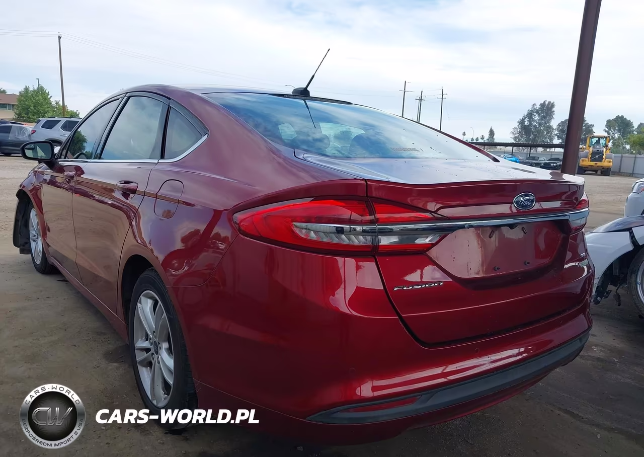 2018 Ford Fusion Se VIN:3FA6P0HD7JR277605 - 3