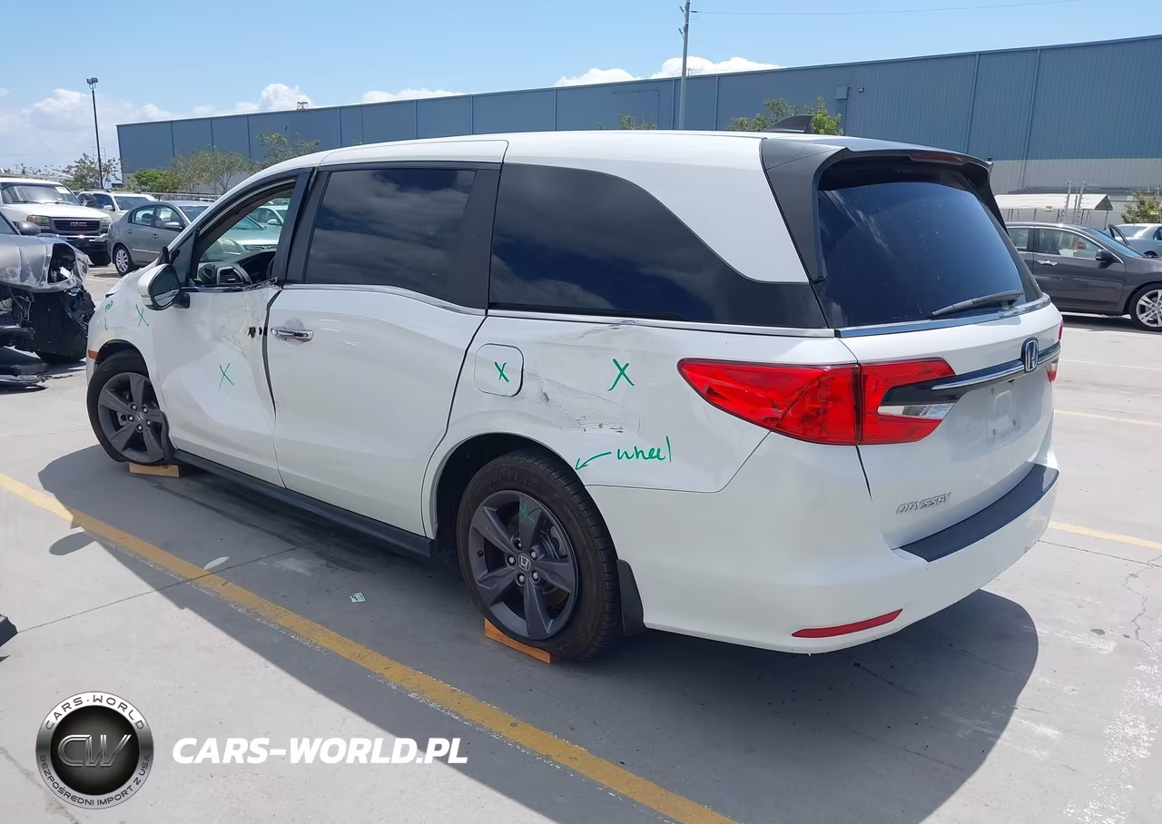 2021 Honda Odyssey Ex VIN:5FNRL6H59MB044152 - 3