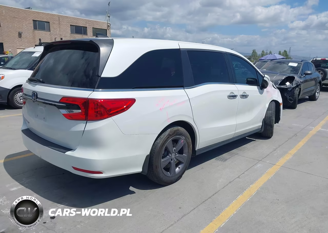 2021 Honda Odyssey Ex VIN:5FNRL6H59MB044152 - 4
