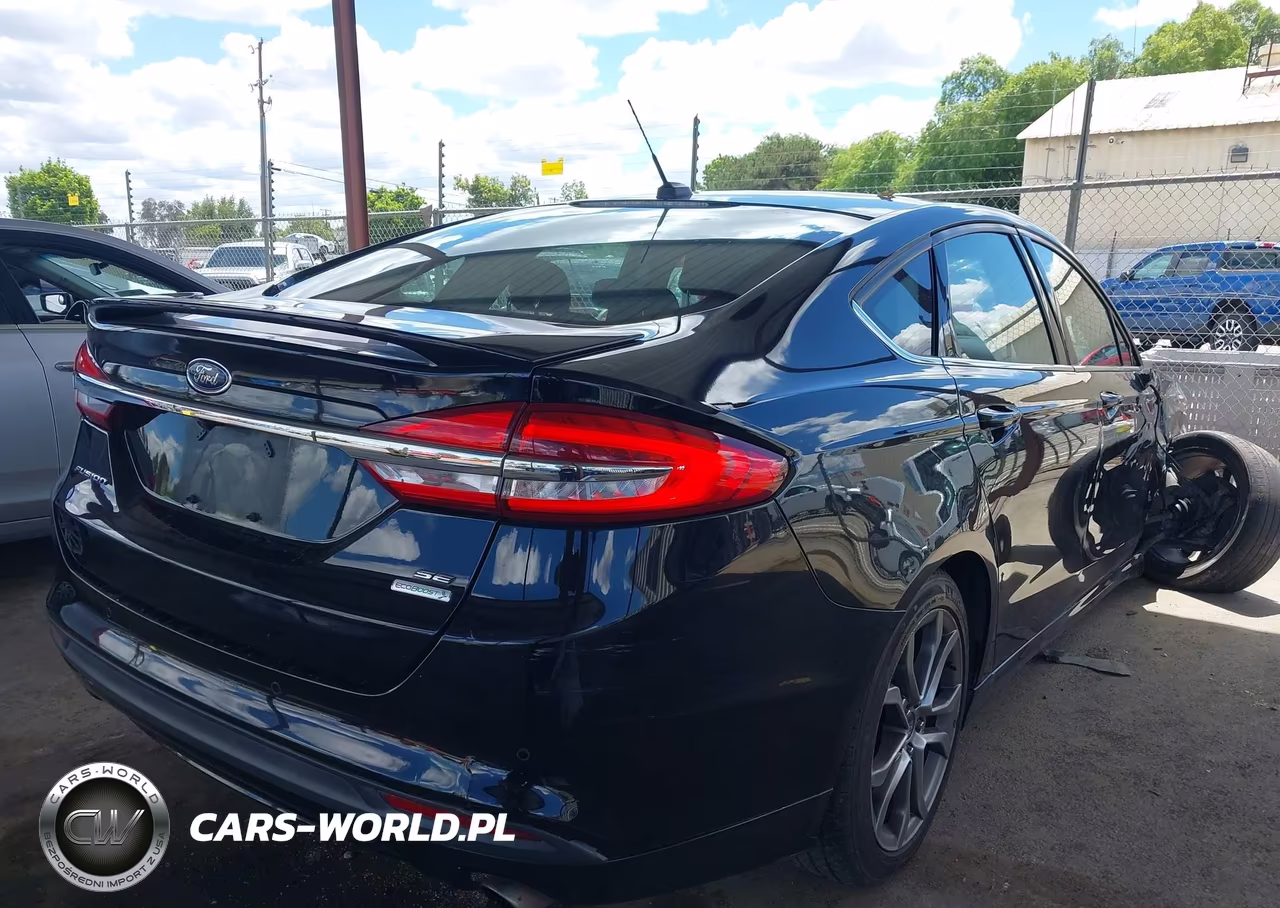 2017 Ford Fusion Se VIN:3FA6P0HD7HR408610 - 4