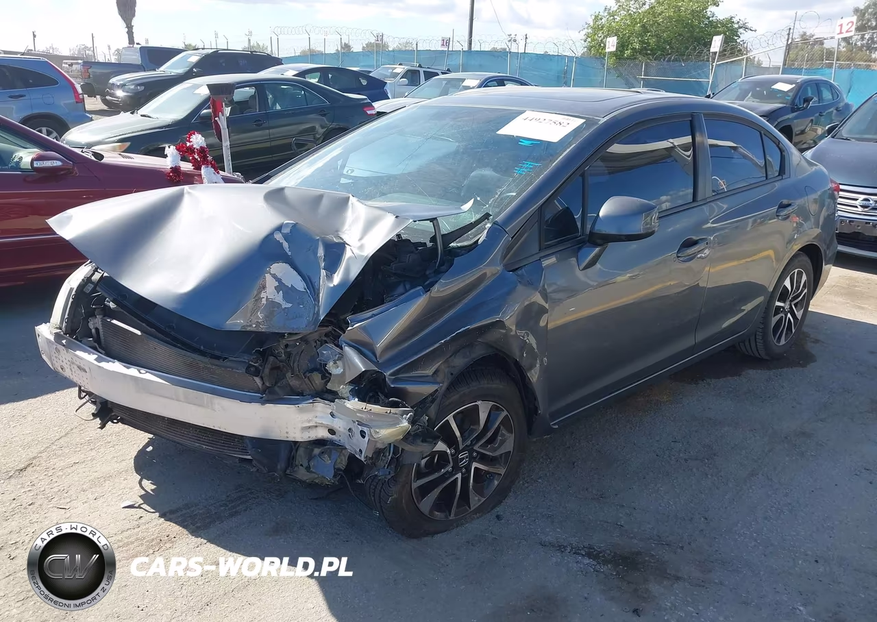 2013 Honda Civic Ex-L VIN:19XFB2F94DE252904 - 2