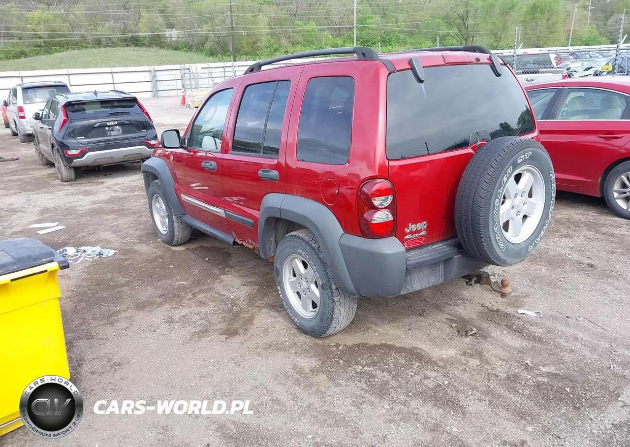 2006 Jeep Liberty Sport VIN:1J4GL48K86W227889 - 3