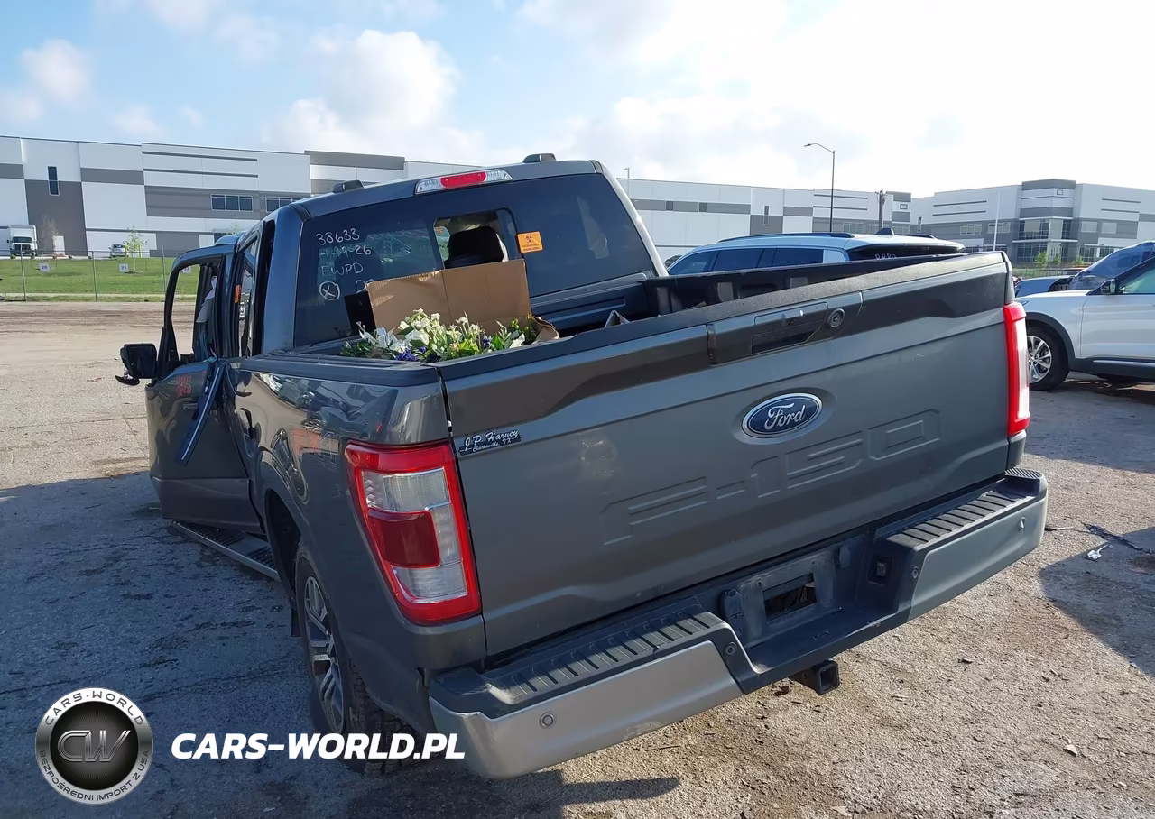 2022 Ford F-150 Lariat VIN:1FTFW1E58NKD25560 - 3