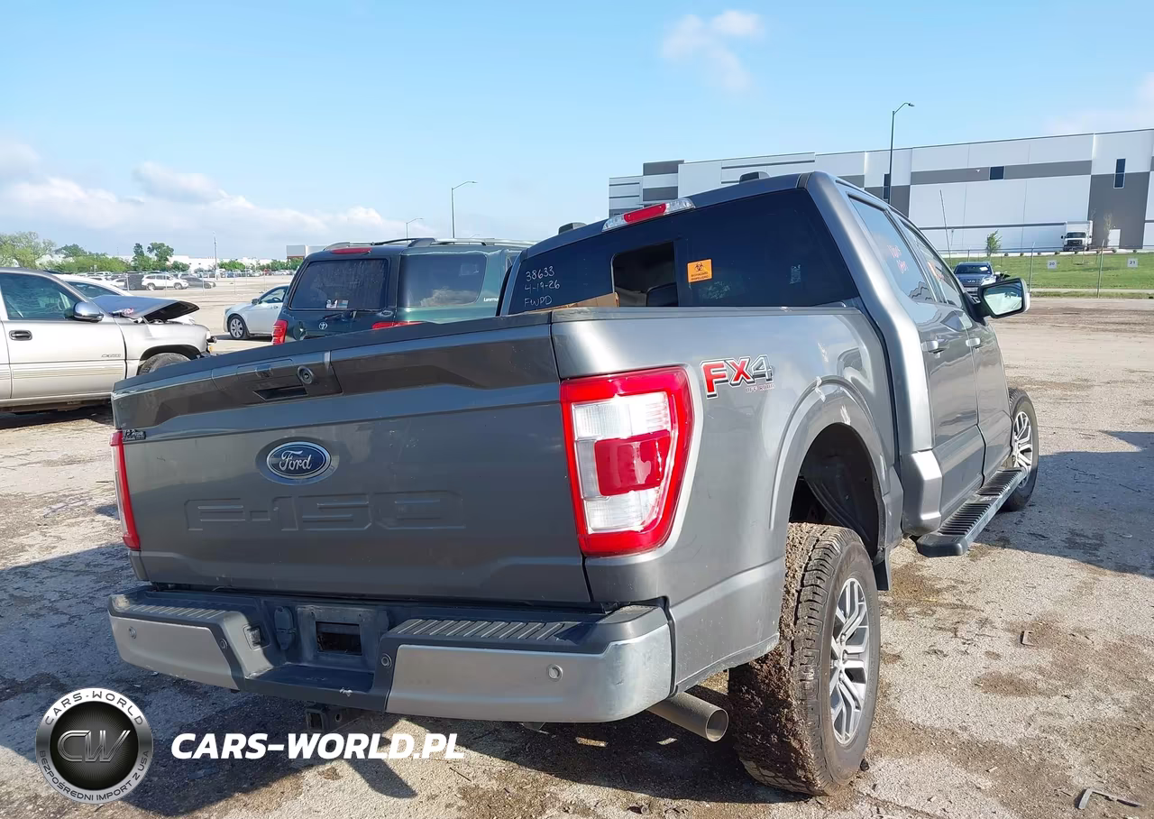 2022 Ford F-150 Lariat VIN:1FTFW1E58NKD25560 - 4