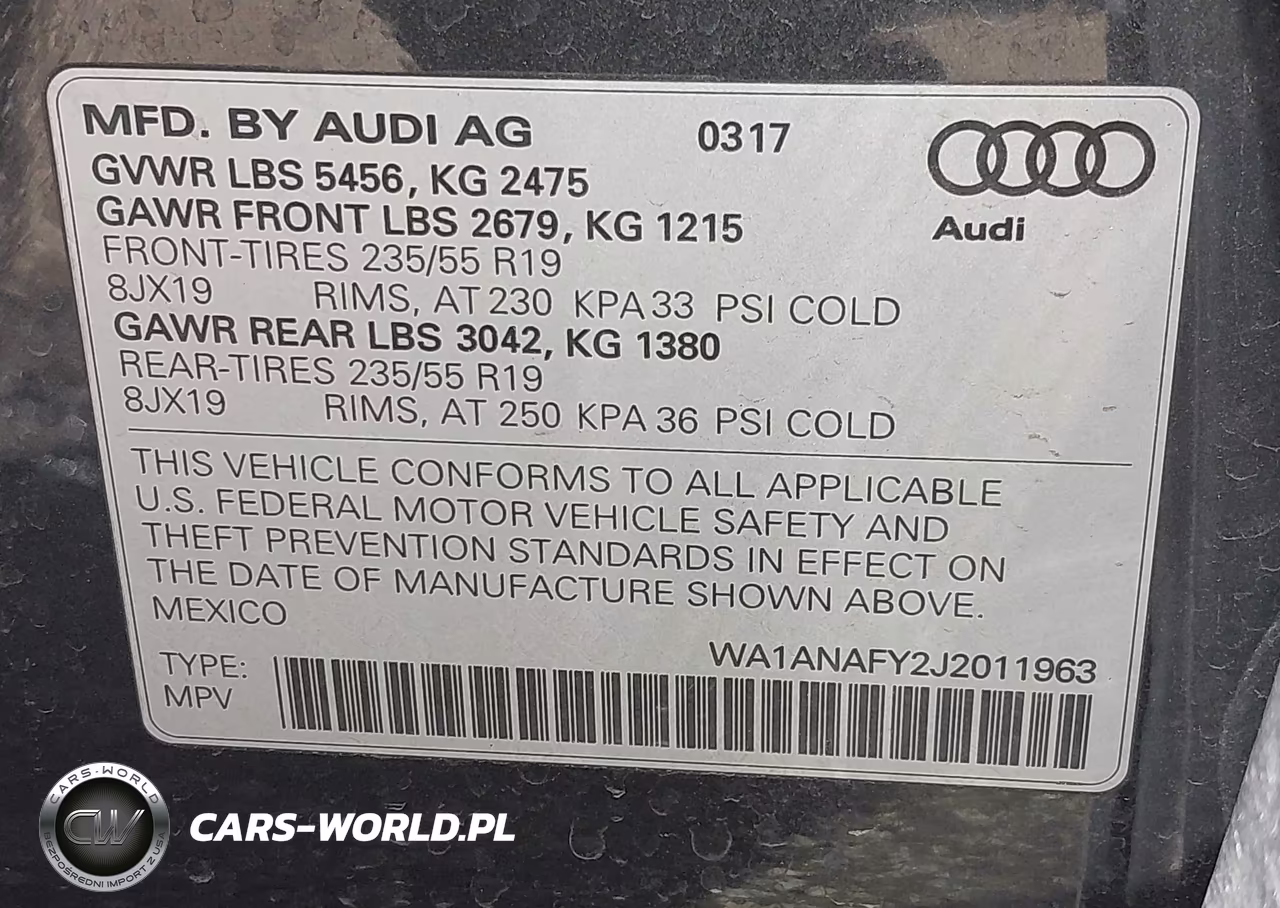 2018 Audi Q5 2.0T Premium-2.0T Tech Premium VIN:WA1ANAFY2J2011963 - 9