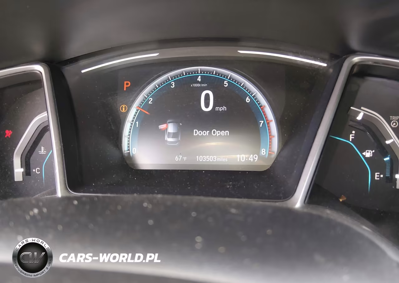 2019 Honda Civic Ex VIN:19XFC1F38KE005031 - 7