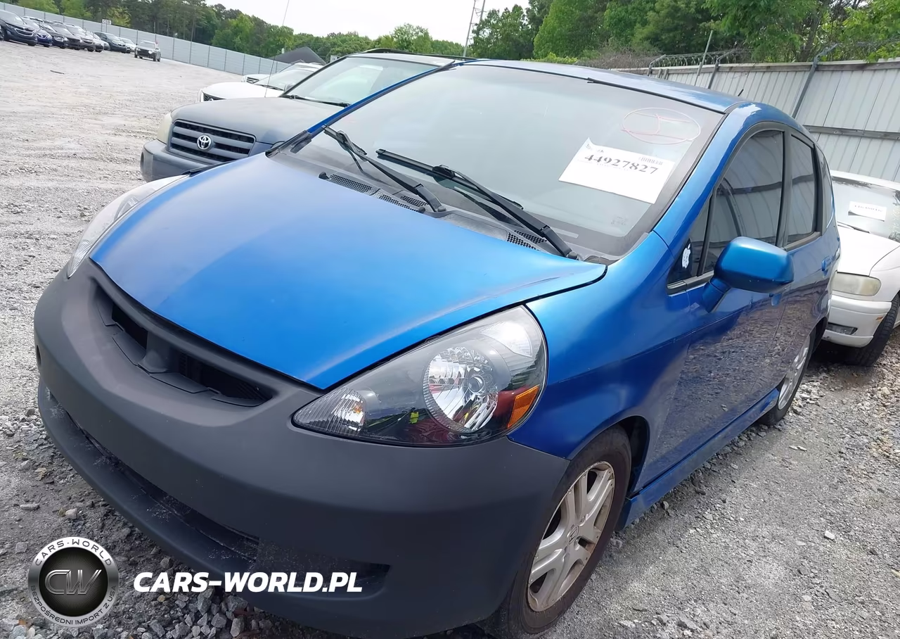 2007 Honda Fit Sport VIN:JHMGD386X7S047708 - 2