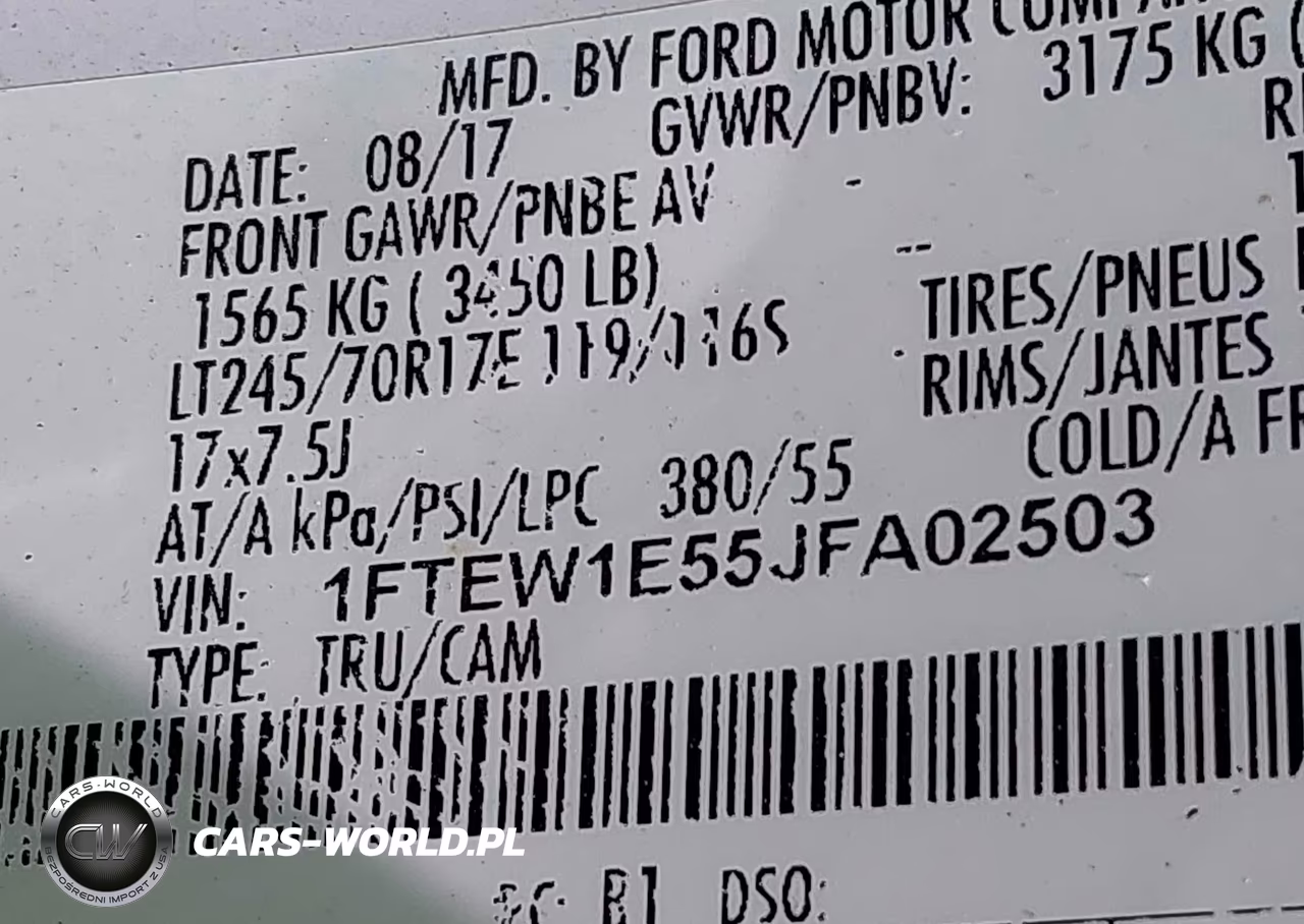 2018 Ford F-150 Xlt VIN:1FTEW1E55JFA02503 - 9