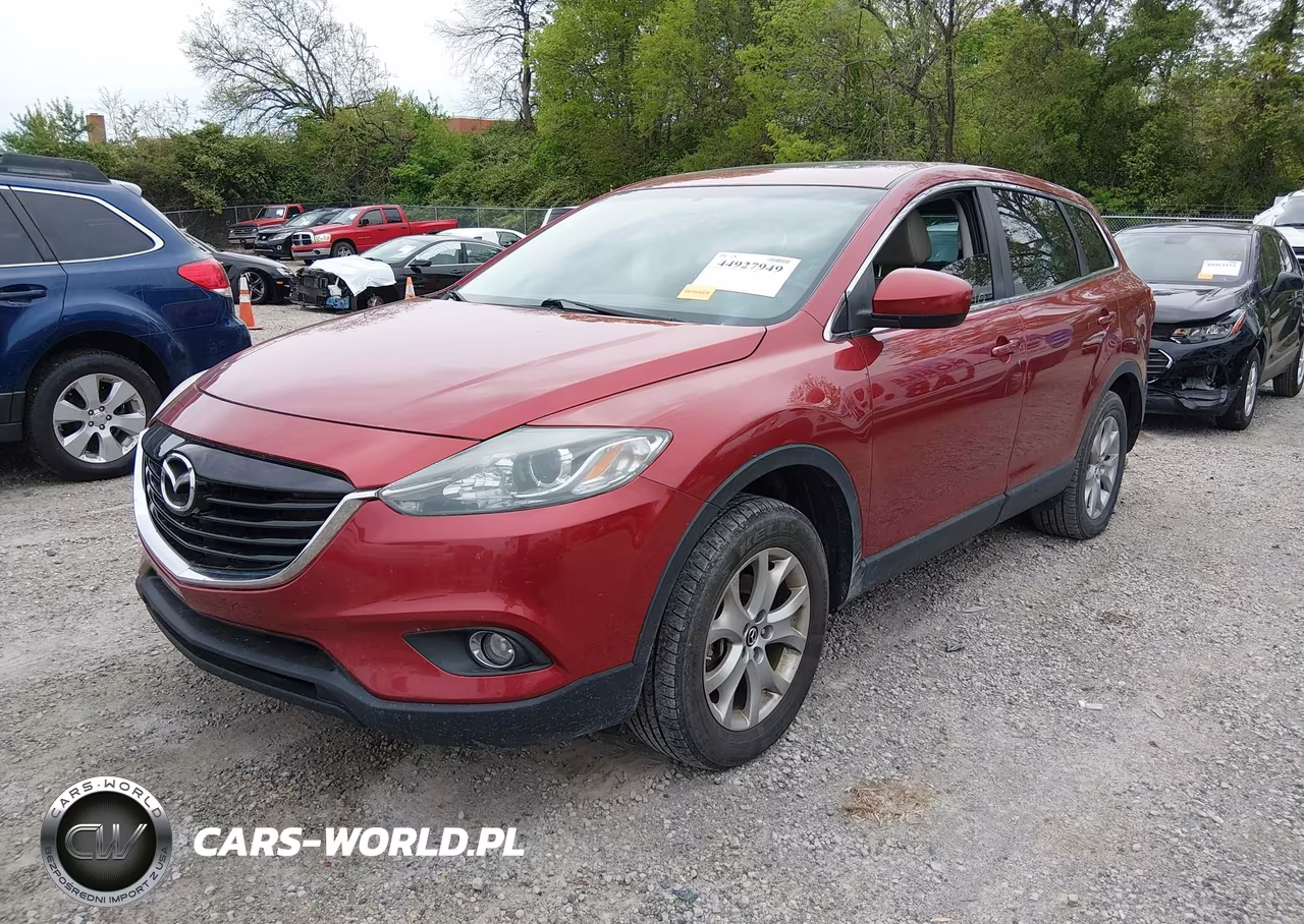 2014 Mazda Cx-9 Touring VIN:JM3TB3CA2E0439647 - 2