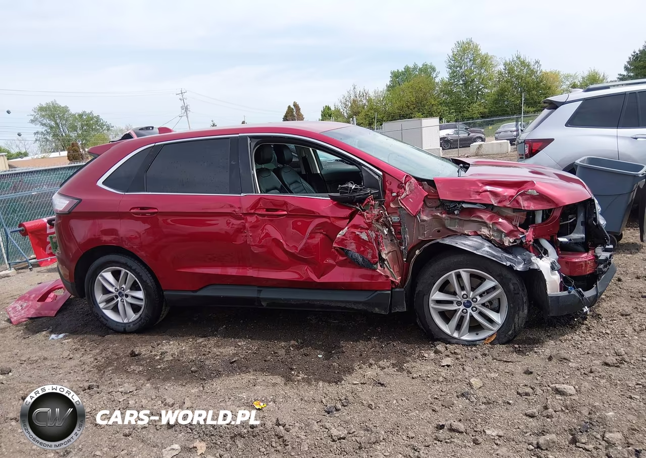 2017 Ford Edge Sel VIN:2FMPK4J95HBB61267 - 14
