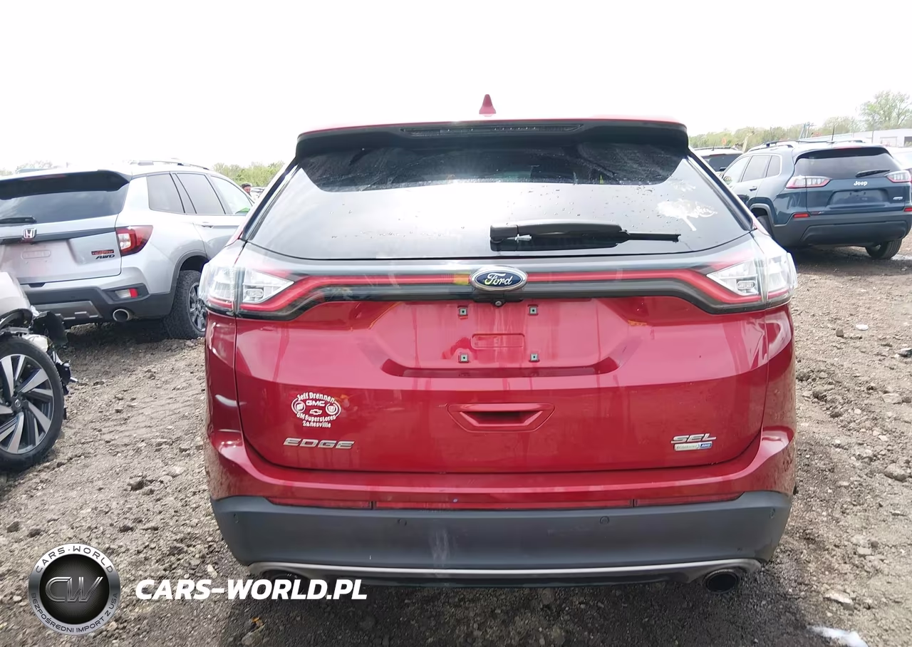 2017 Ford Edge Sel VIN:2FMPK4J95HBB61267 - 17