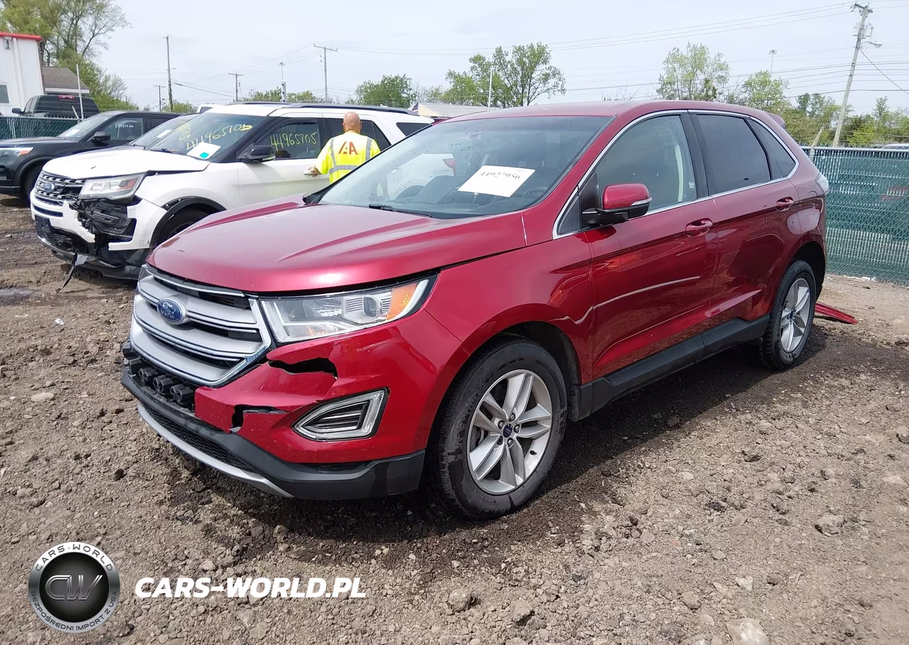 2017 Ford Edge Sel VIN:2FMPK4J95HBB61267 - 2
