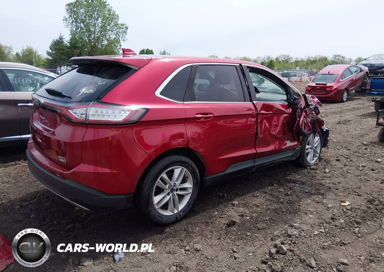 2017 Ford Edge Sel VIN:2FMPK4J95HBB61267 - 4