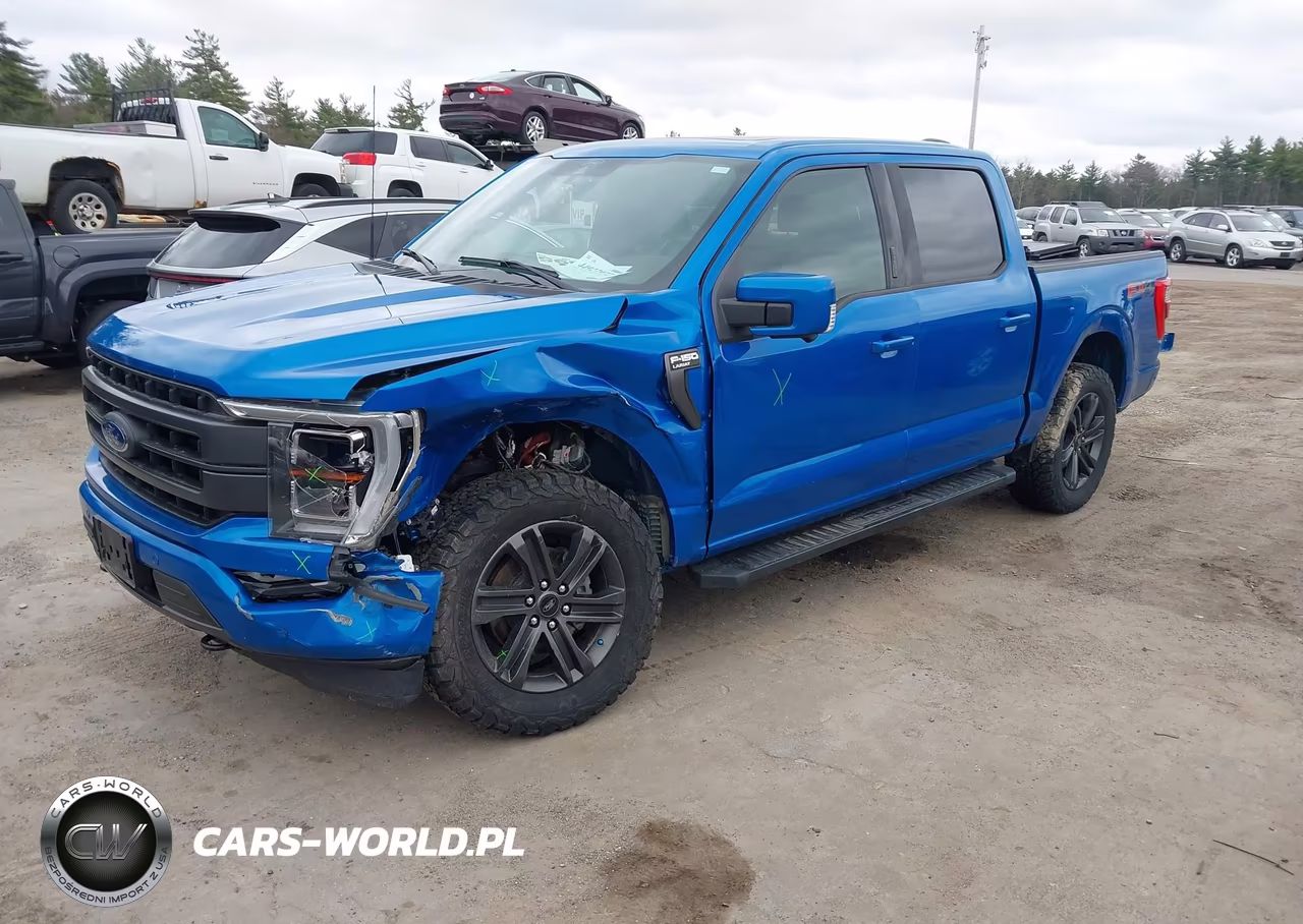 2021 Ford F-150 Lariat VIN:1FTEW1EP4MFB72633 - 2