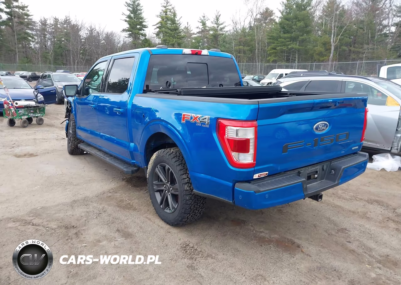 2021 Ford F-150 Lariat VIN:1FTEW1EP4MFB72633 - 3
