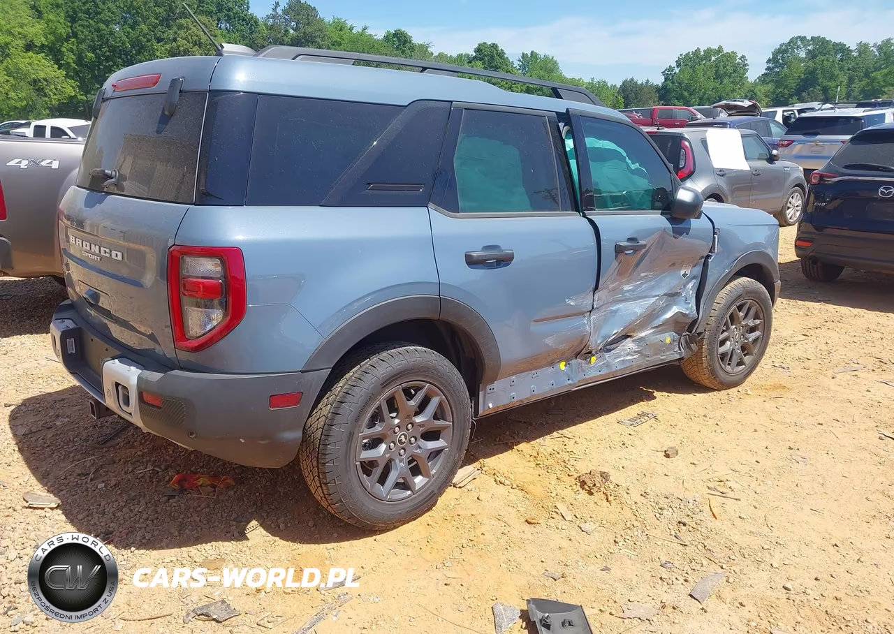 2025 Ford Bronco Sport Big Bend VIN:3FMCR9BN1SRE96344 - 4