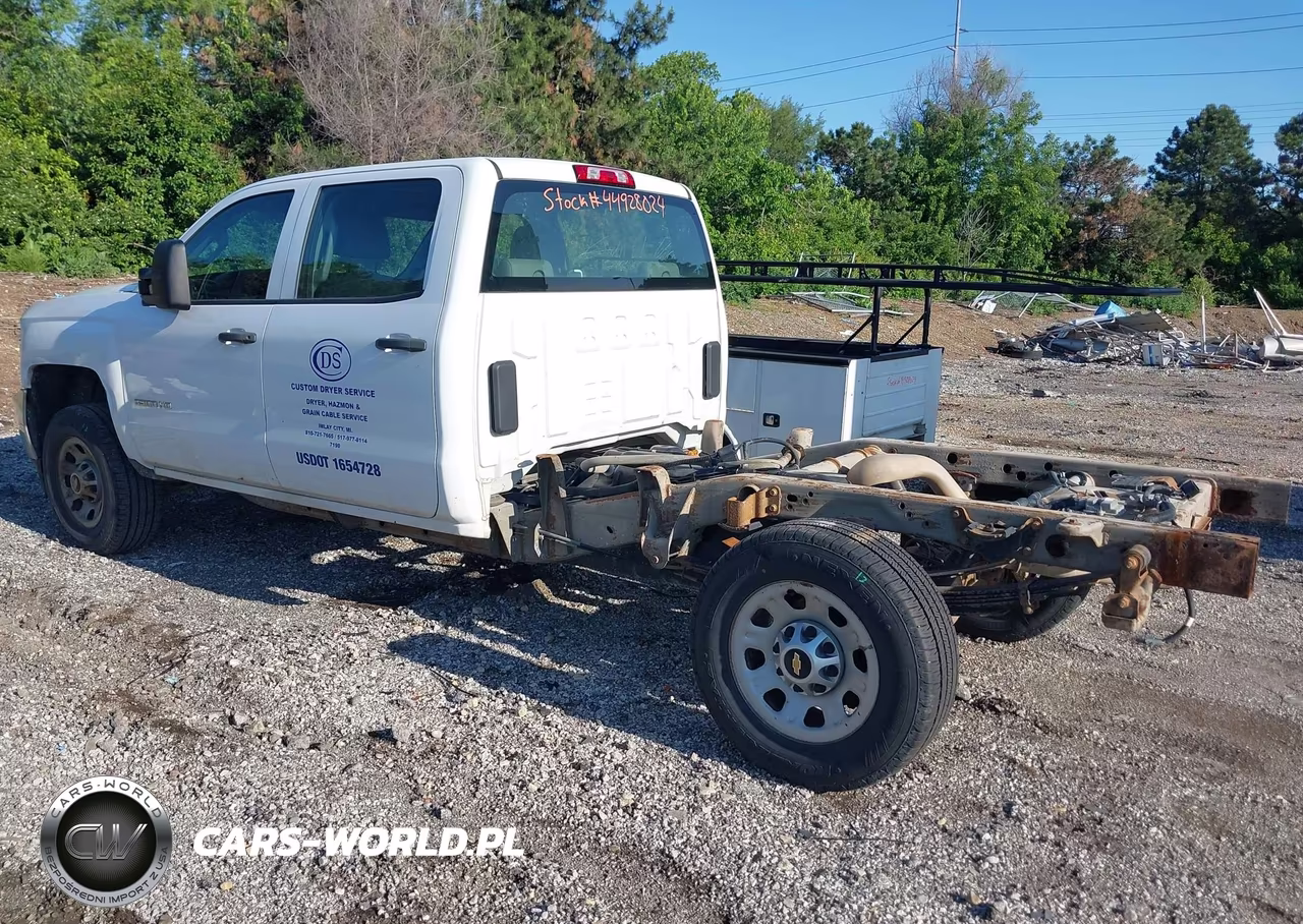 2018 Chevrolet Silverado 3500Hd Chassis Wt VIN:1GB4KYCG8JF107996 - 3