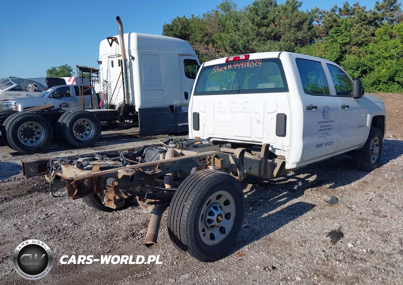 2018 Chevrolet Silverado 3500Hd Chassis Wt VIN:1GB4KYCG8JF107996 - 4