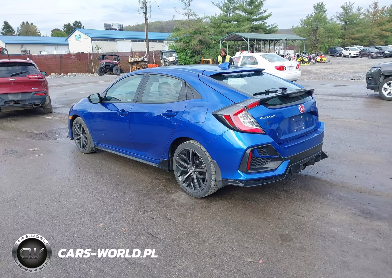 2020 Honda Civic Sport VIN:SHHFK7G41LU216191 - 3