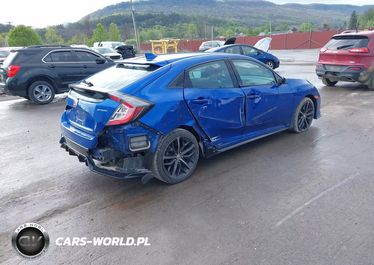 2020 Honda Civic Sport VIN:SHHFK7G41LU216191 - 4